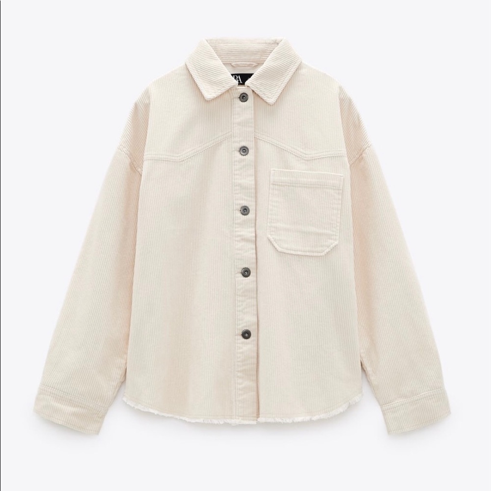 ZARA Corduroy Overshirt